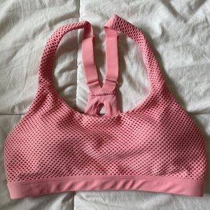 Lorna Jane pink sports bra